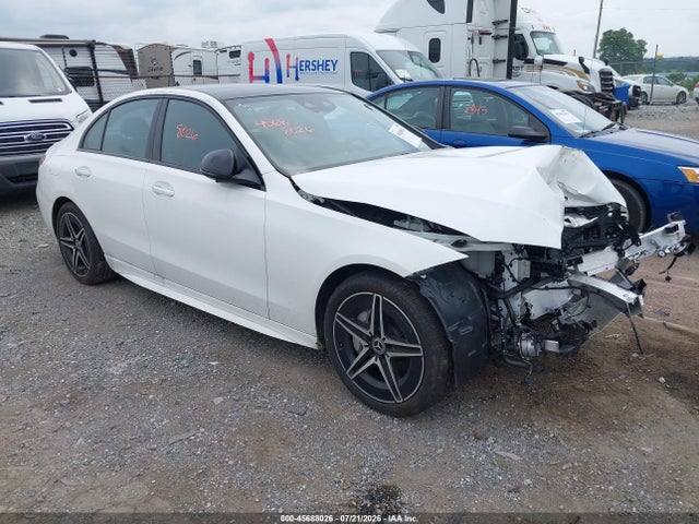 2025 Mercedes-benz C 300 მანქანა იყიდება აუქციონზე, vin: W1KAF4HB3SR249543, აუქციონის ნომერი: 45688026