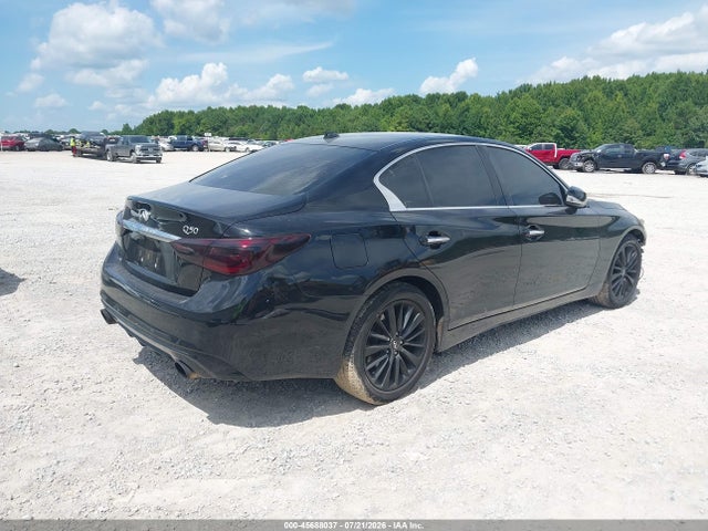45688037 :رقم المزاد ، JN1EV7AR2JM444927 vin ، 2018 Infiniti Q50 3.0t Luxe مزاد بيع