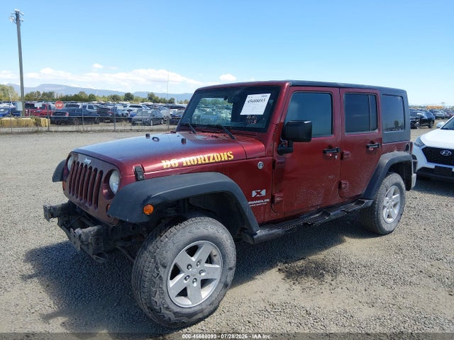 Продаж на аукціоні авто 2008 Jeep Wrangler Unlimited X, vin: 1J4GA39158L619528, номер лоту: 45688093