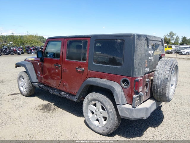 Продаж на аукціоні авто 2008 Jeep Wrangler Unlimited X, vin: 1J4GA39158L619528, номер лоту: 45688093
