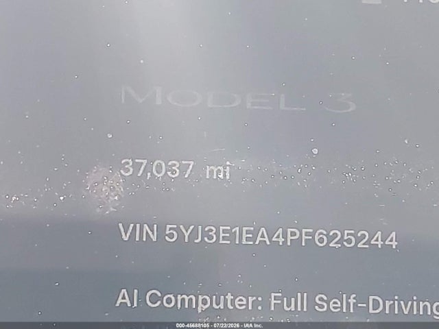 Tesla Model 3 Rear-wheel Drive 2023 5YJ3E1EA4PF625244 Image 14