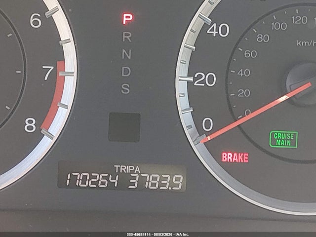 45688114 :رقم المزاد ، 1HGCS2B88CA007347 vin ، 2012 Honda Accord 3.5 Ex-l مزاد بيع