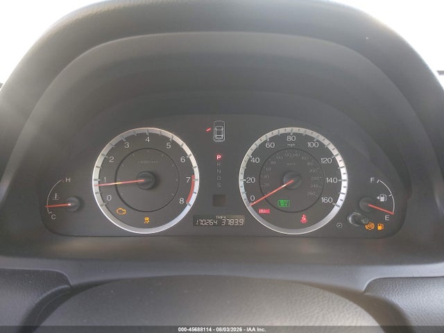 45688114 :رقم المزاد ، 1HGCS2B88CA007347 vin ، 2012 Honda Accord 3.5 Ex-l مزاد بيع
