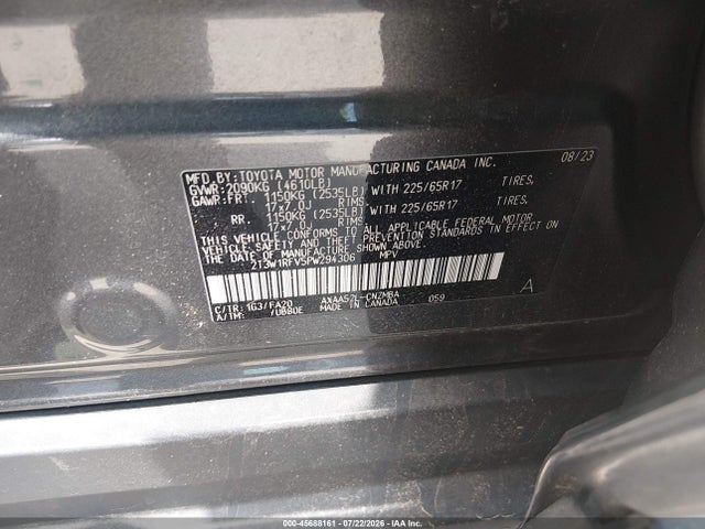 Toyota Rav4 Xle 2023 2T3W1RFV5PW294306 Image 9