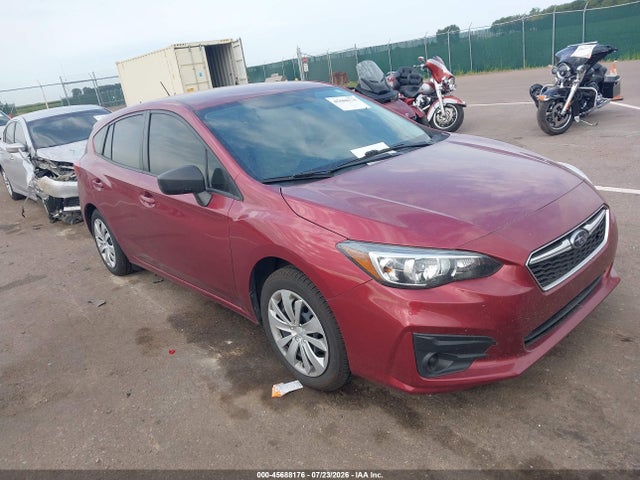 Aukcja sprzedaży 2019 Subaru Impreza 2.0i, vin: 4S3GTAA69K3700986, numer aukcji: 45688176