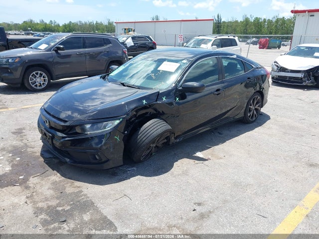 45688194 :رقم المزاد ، 2HGFC2F8XMH516749 vin ، 2021 Honda Civic Sport مزاد بيع