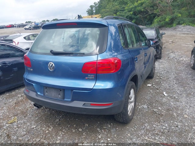 2017 Volkswagen Tiguan 2.0t S მანქანა იყიდება აუქციონზე, vin: WVGBV7AX5HW504336, აუქციონის ნომერი: 45688210