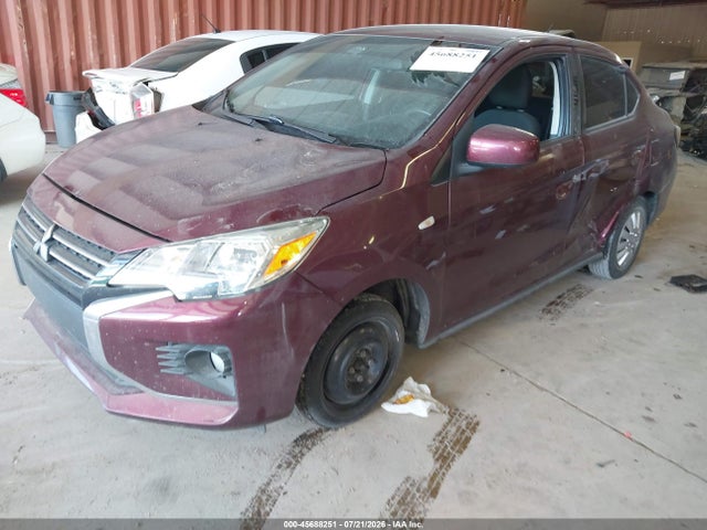 Aukcja sprzedaży 2022 Mitsubishi Mirage G4 Es, vin: ML32FUFJ2NHF06300, numer aukcji: 45688251