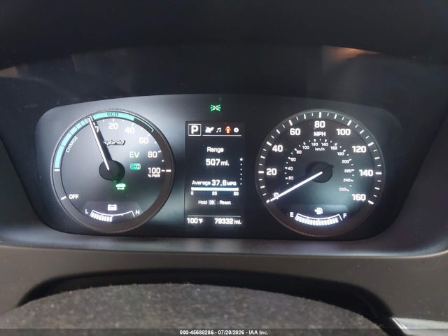 Aukcja sprzedaży 2016 Hyundai Sonata Hybrid Se, vin: KMHE24L13GA038785, numer aukcji: 45688286