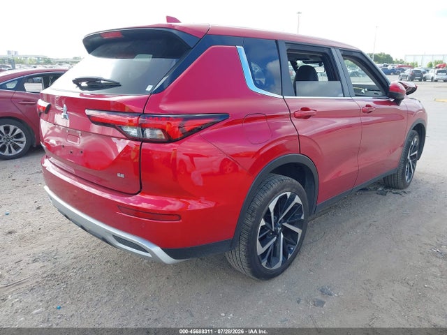 2024 Mitsubishi Outlander Se 2.5 2wd/se Black Edition S-awc/se Black Edition W/pano Roof S-awc მანქანა იყიდება აუქციონზე, vin: JA4J3VA87RZ081787, აუქციონის ნომერი: 45688311