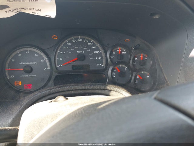 2005 Isuzu Ascender S მანქანა იყიდება აუქციონზე, vin: 4NUES16S956702695, აუქციონის ნომერი: 45688425