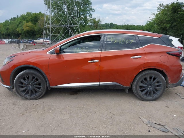 Продаж на аукціоні авто 2020 Nissan Murano Platinum Intelligent Awd, vin: 5N1AZ2DS7LN112492, номер лоту: 45688427
