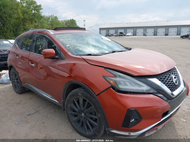 Продаж на аукціоні авто 2020 Nissan Murano Platinum Intelligent Awd, vin: 5N1AZ2DS7LN112492, номер лоту: 45688427