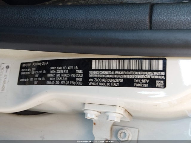 ZACCJABT3GPE39706 Jeep Renegade 75th Anniversary