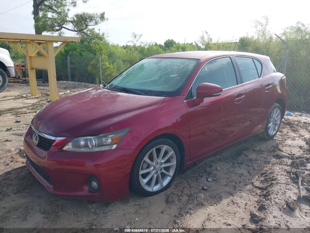 2011 Lexus Ct 200h Premium მანქანა იყიდება აუქციონზე, vin: JTHKD5BH5B2002765, აუქციონის ნომერი: 45688518