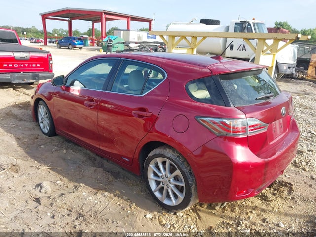 2011 Lexus Ct 200h Premium მანქანა იყიდება აუქციონზე, vin: JTHKD5BH5B2002765, აუქციონის ნომერი: 45688518