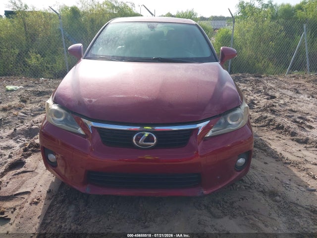 2011 Lexus Ct 200h Premium მანქანა იყიდება აუქციონზე, vin: JTHKD5BH5B2002765, აუქციონის ნომერი: 45688518
