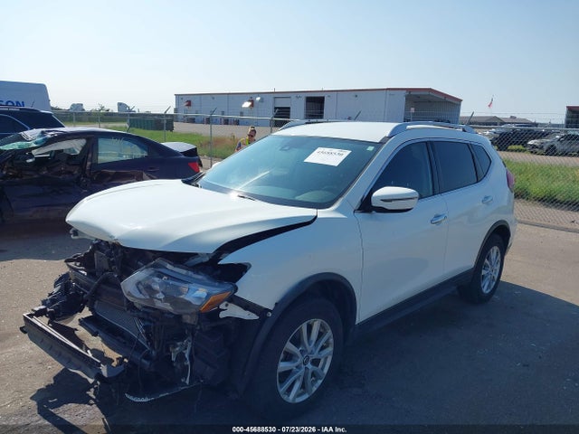 2019 Nissan Rogue Sv მანქანა იყიდება აუქციონზე, vin: KNMAT2MVXKP545744, აუქციონის ნომერი: 45688530
