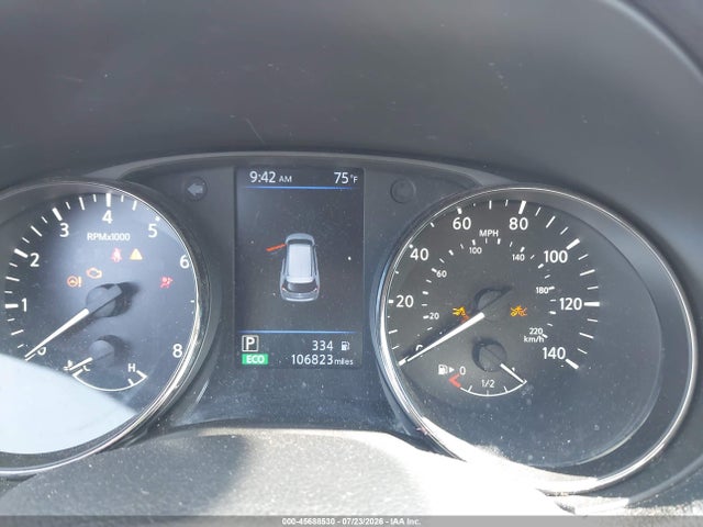 2019 Nissan Rogue Sv მანქანა იყიდება აუქციონზე, vin: KNMAT2MVXKP545744, აუქციონის ნომერი: 45688530