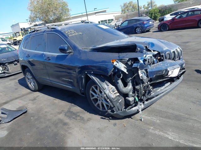 45688545 :رقم المزاد ، 1C4PJMLXXJD530787 vin ، 2018 Jeep Cherokee Latitude Plus 4x4 مزاد بيع