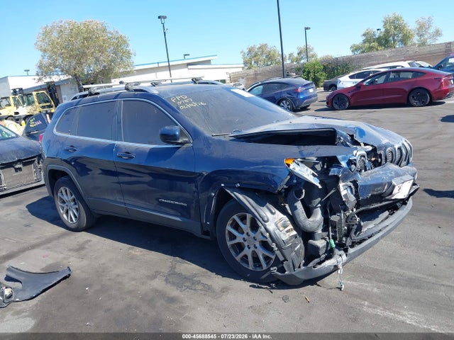 Aukcja sprzedaży 2018 Jeep Cherokee Latitude Plus 4x4, vin: 1C4PJMLXXJD530787, numer aukcji: 45688545