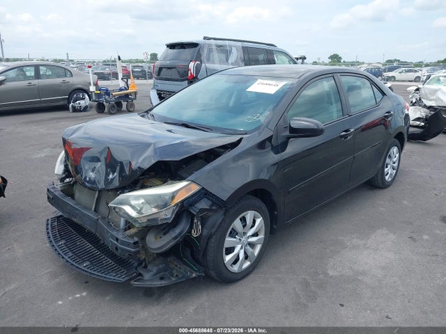 2016 Toyota Corolla Le მანქანა იყიდება აუქციონზე, vin: 5YFBURHE0GP391474, აუქციონის ნომერი: 45688648