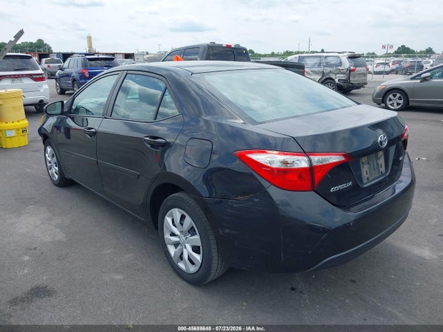 2016 Toyota Corolla Le მანქანა იყიდება აუქციონზე, vin: 5YFBURHE0GP391474, აუქციონის ნომერი: 45688648