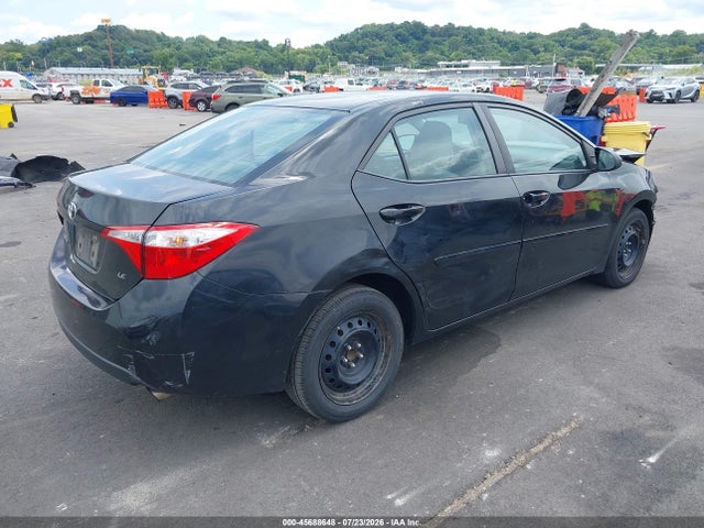 2016 Toyota Corolla Le მანქანა იყიდება აუქციონზე, vin: 5YFBURHE0GP391474, აუქციონის ნომერი: 45688648