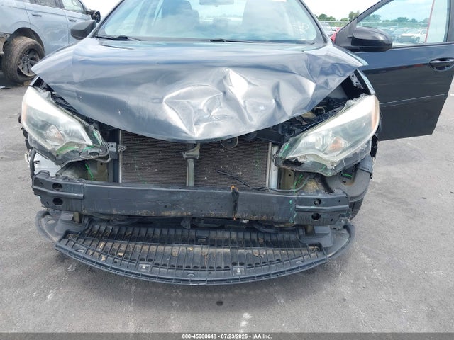 2016 Toyota Corolla Le მანქანა იყიდება აუქციონზე, vin: 5YFBURHE0GP391474, აუქციონის ნომერი: 45688648