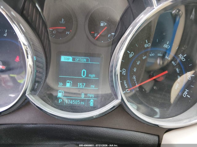 Продажа на аукционе авто 2013 Chevrolet Cruze Ltz, vin: 1G1PG5SB6D7260110, номер лота: 45688651
