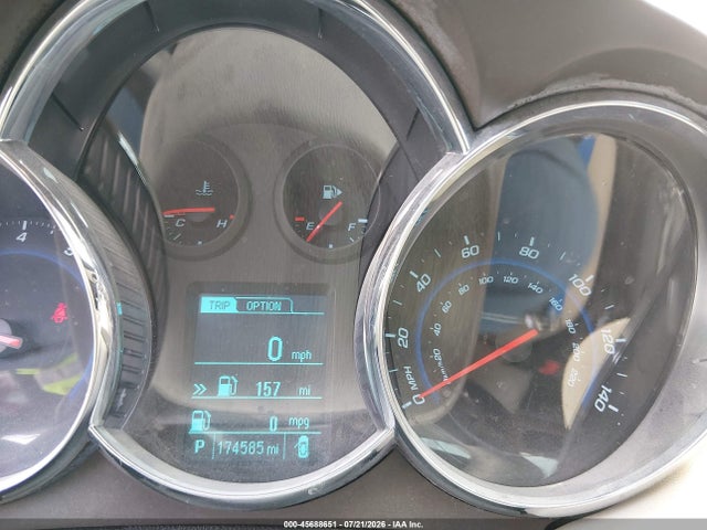Продажа на аукционе авто 2013 Chevrolet Cruze Ltz, vin: 1G1PG5SB6D7260110, номер лота: 45688651