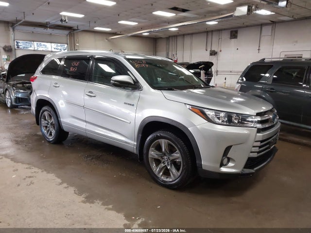 45688697 :رقم المزاد ، 5TDDGRFH7HS028269 vin ، 2017 Toyota Highlander Hybrid Limited Platinum مزاد بيع