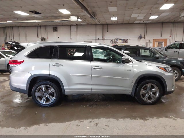 45688697 :رقم المزاد ، 5TDDGRFH7HS028269 vin ، 2017 Toyota Highlander Hybrid Limited Platinum مزاد بيع