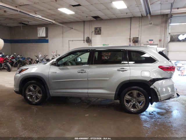 45688697 :رقم المزاد ، 5TDDGRFH7HS028269 vin ، 2017 Toyota Highlander Hybrid Limited Platinum مزاد بيع