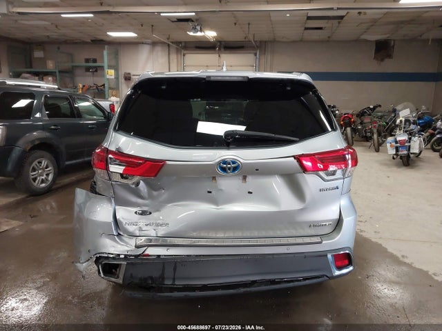 45688697 :رقم المزاد ، 5TDDGRFH7HS028269 vin ، 2017 Toyota Highlander Hybrid Limited Platinum مزاد بيع