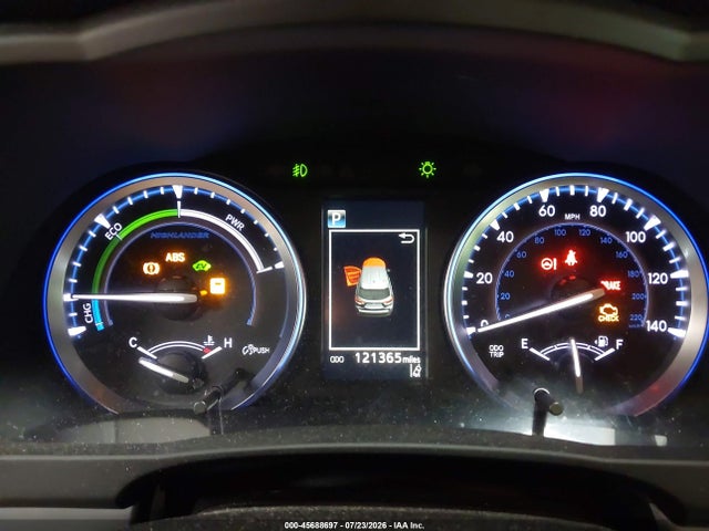 45688697 :رقم المزاد ، 5TDDGRFH7HS028269 vin ، 2017 Toyota Highlander Hybrid Limited Platinum مزاد بيع