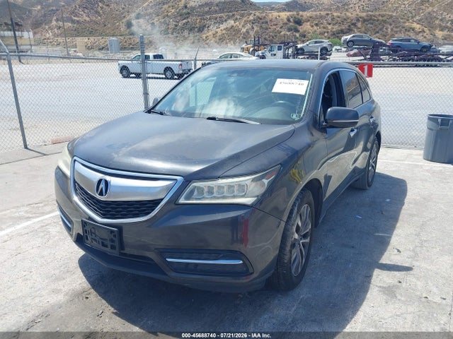 Acura Mdx Technology Package 2015 5FRYD3H40FB009497 Image 2