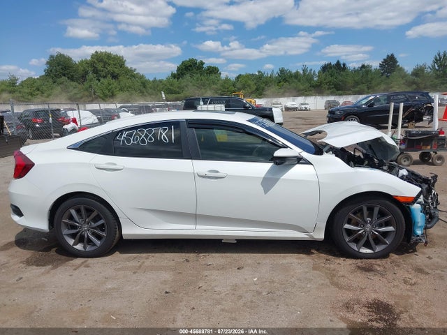 45688781 :رقم المزاد ، 19XFC1F39ME006885 vin ، 2021 Honda Civic Ex مزاد بيع