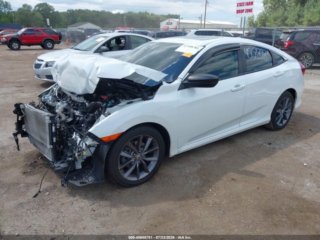 45688781 :رقم المزاد ، 19XFC1F39ME006885 vin ، 2021 Honda Civic Ex مزاد بيع