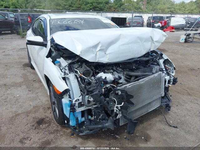 45688781 :رقم المزاد ، 19XFC1F39ME006885 vin ، 2021 Honda Civic Ex مزاد بيع