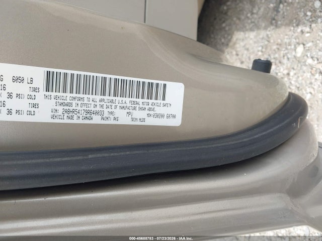 Продажа на аукционе авто 2009 Chrysler Town & Country Touring, vin: 2A8HR54179R640033, номер лота: 45688783