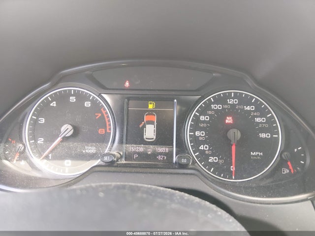 2012 Audi Q5 2.0t Premium მანქანა იყიდება აუქციონზე, vin: WA1LFAFP9CA002005, აუქციონის ნომერი: 45688870