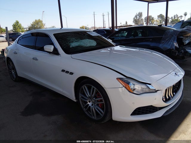 2017 Maserati Quattroporte S Q4 მანქანა იყიდება აუქციონზე, vin: ZAM56RRA6H1232396, აუქციონის ნომერი: 45688874