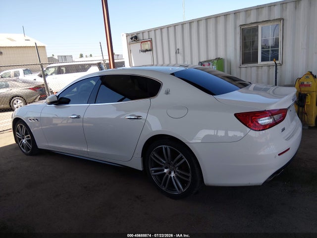 2017 Maserati Quattroporte S Q4 მანქანა იყიდება აუქციონზე, vin: ZAM56RRA6H1232396, აუქციონის ნომერი: 45688874