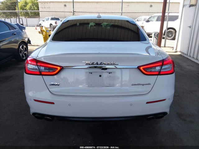 2017 Maserati Quattroporte S Q4 მანქანა იყიდება აუქციონზე, vin: ZAM56RRA6H1232396, აუქციონის ნომერი: 45688874