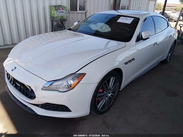 2017 Maserati Quattroporte S Q4 მანქანა იყიდება აუქციონზე, vin: ZAM56RRA6H1232396, აუქციონის ნომერი: 45688874