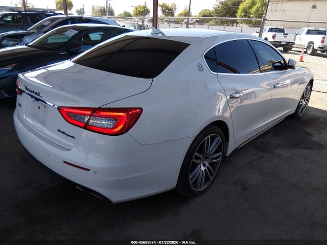 2017 Maserati Quattroporte S Q4 მანქანა იყიდება აუქციონზე, vin: ZAM56RRA6H1232396, აუქციონის ნომერი: 45688874