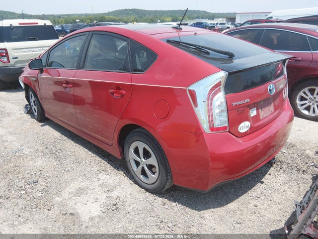 2015 Toyota Prius Four მანქანა იყიდება აუქციონზე, vin: JTDKN3DU3F1990895, აუქციონის ნომერი: 45688886