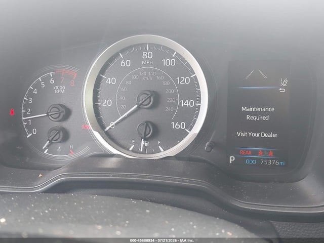 45688934 :رقم المزاد ، JTDEPRAE5LJ000848 vin ، 2020 Toyota Corolla Le مزاد بيع