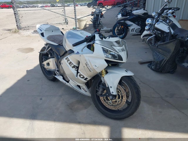 2006 Honda Cbr600 Rr მანქანა იყიდება აუქციონზე, vin: JH2PC37026M305845, აუქციონის ნომერი: 45688985